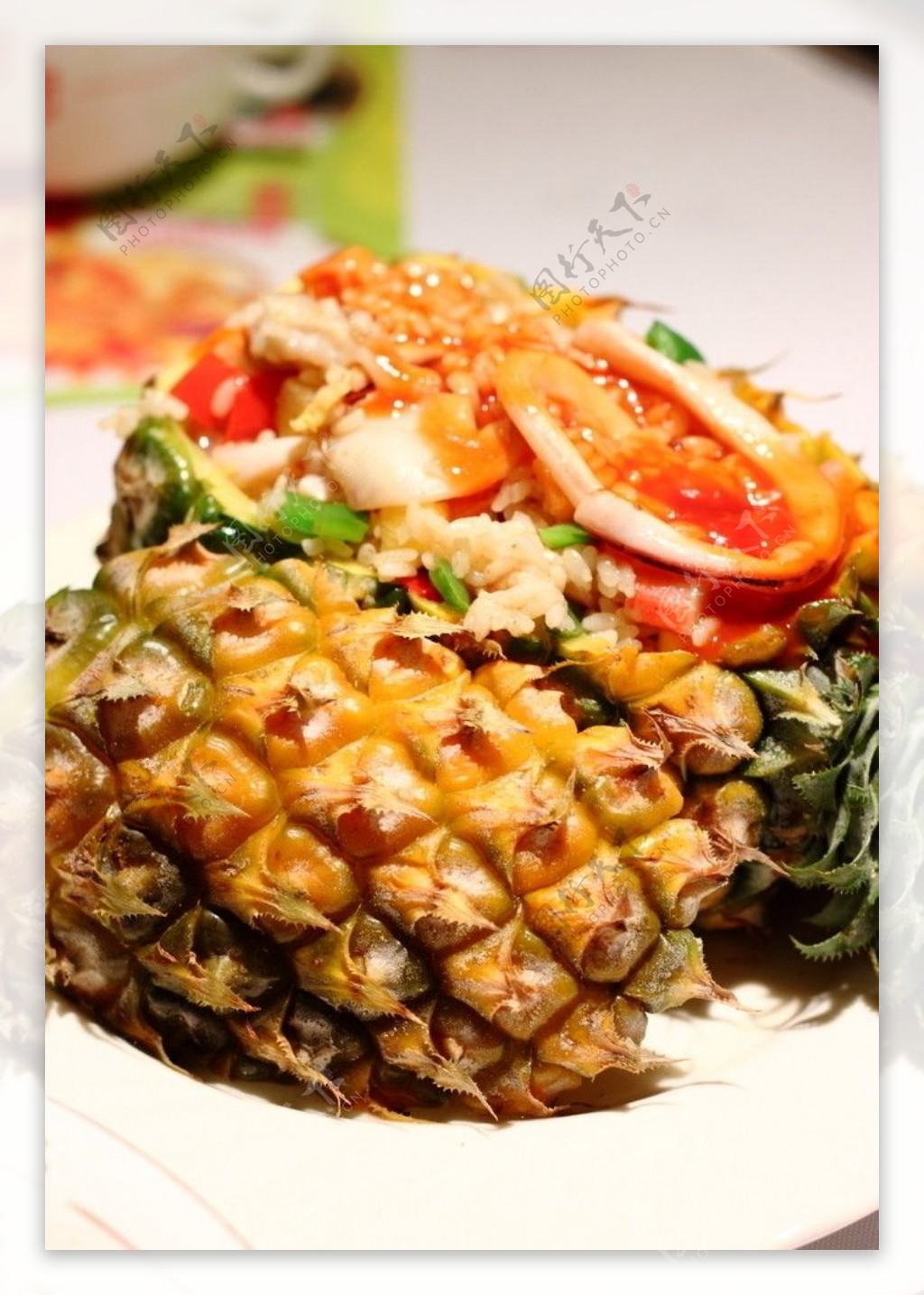 泰式菠萝饭图片