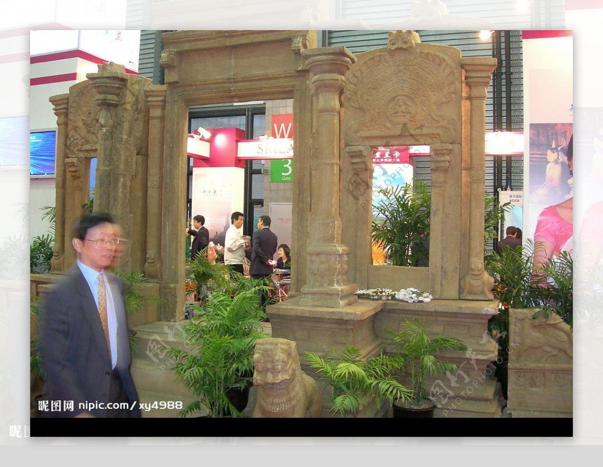 上海旅游交易会斯里兰卡展台图片