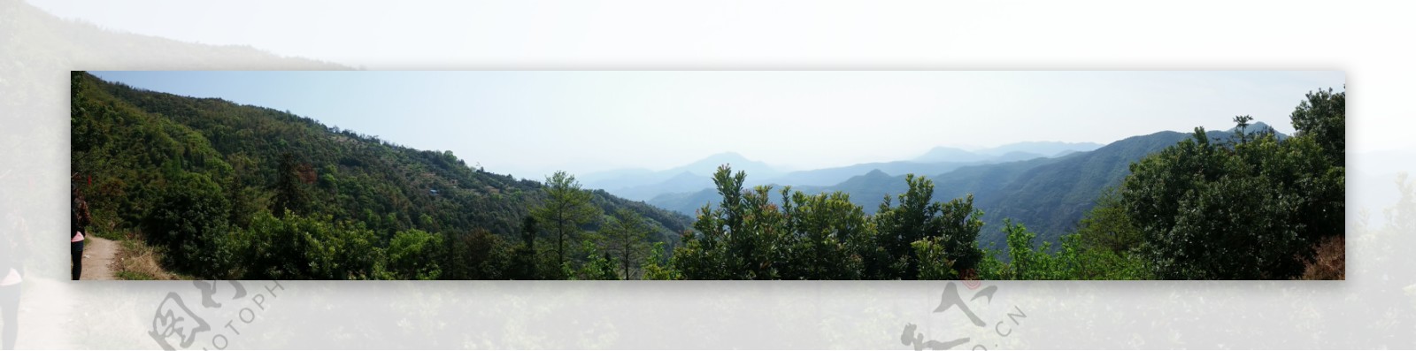 山区全景风景图图片