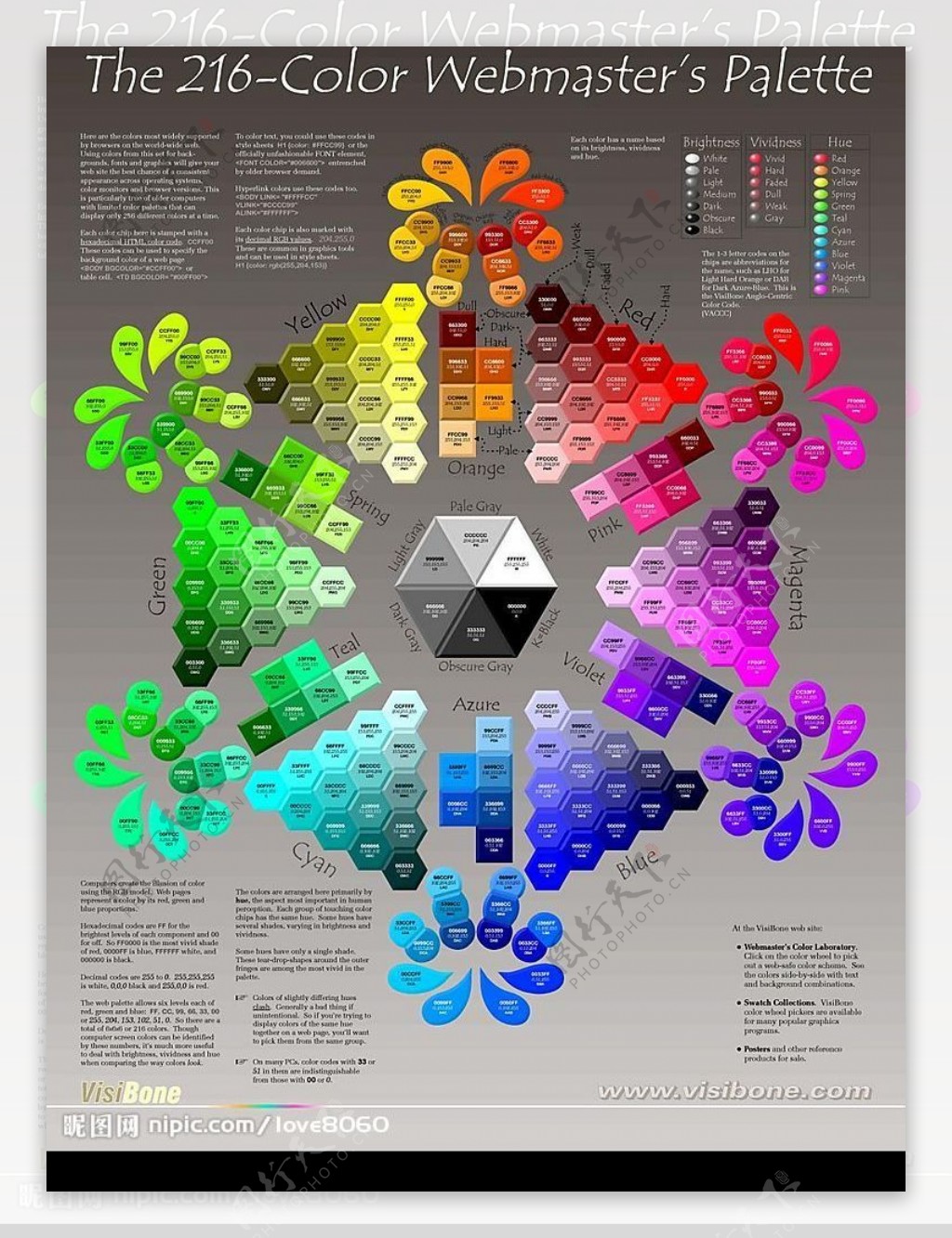 216色豪华标准色图片
