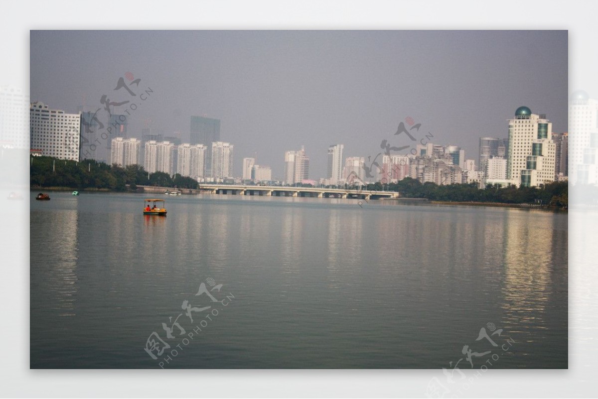 南宁湖景图片