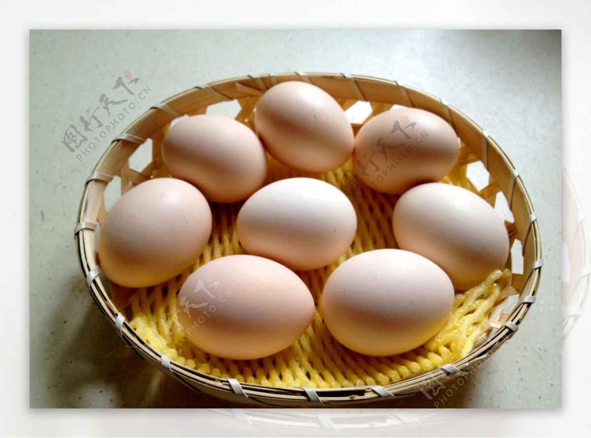 鸡蛋篮子图片