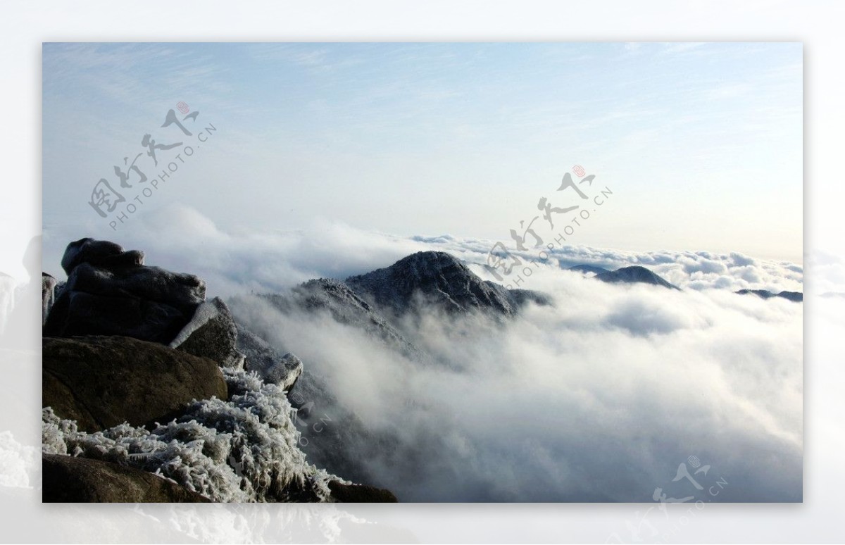 南岳云海图图片