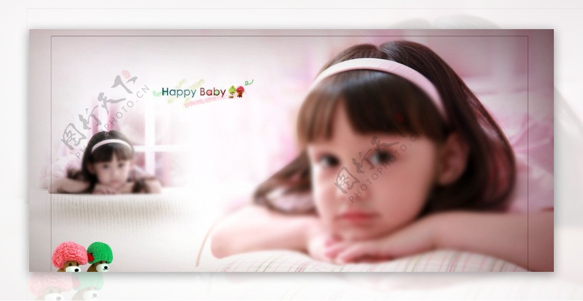 2010年最新儿童PSD分层摄影设计模版图片
