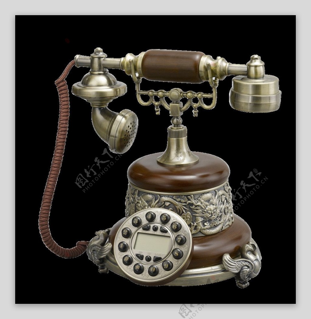古董电话图片