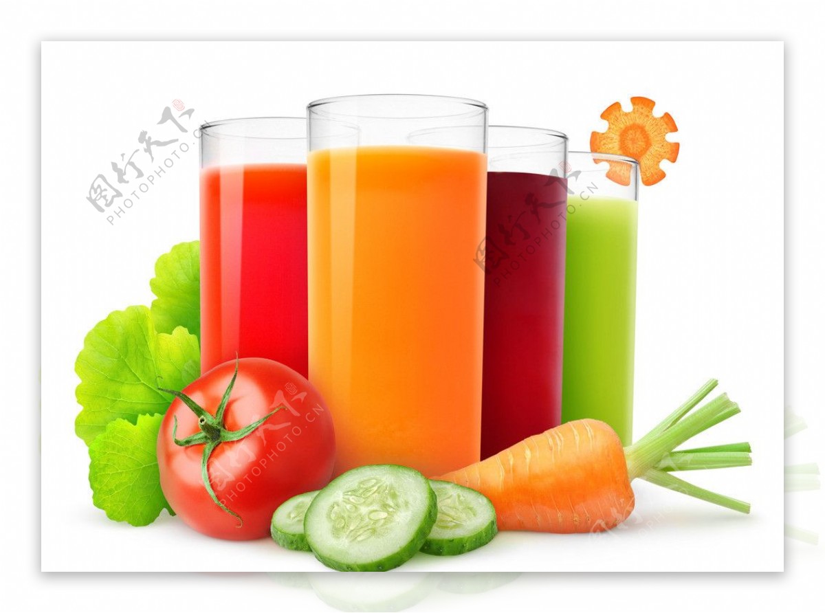 高清蔬菜果汁图片