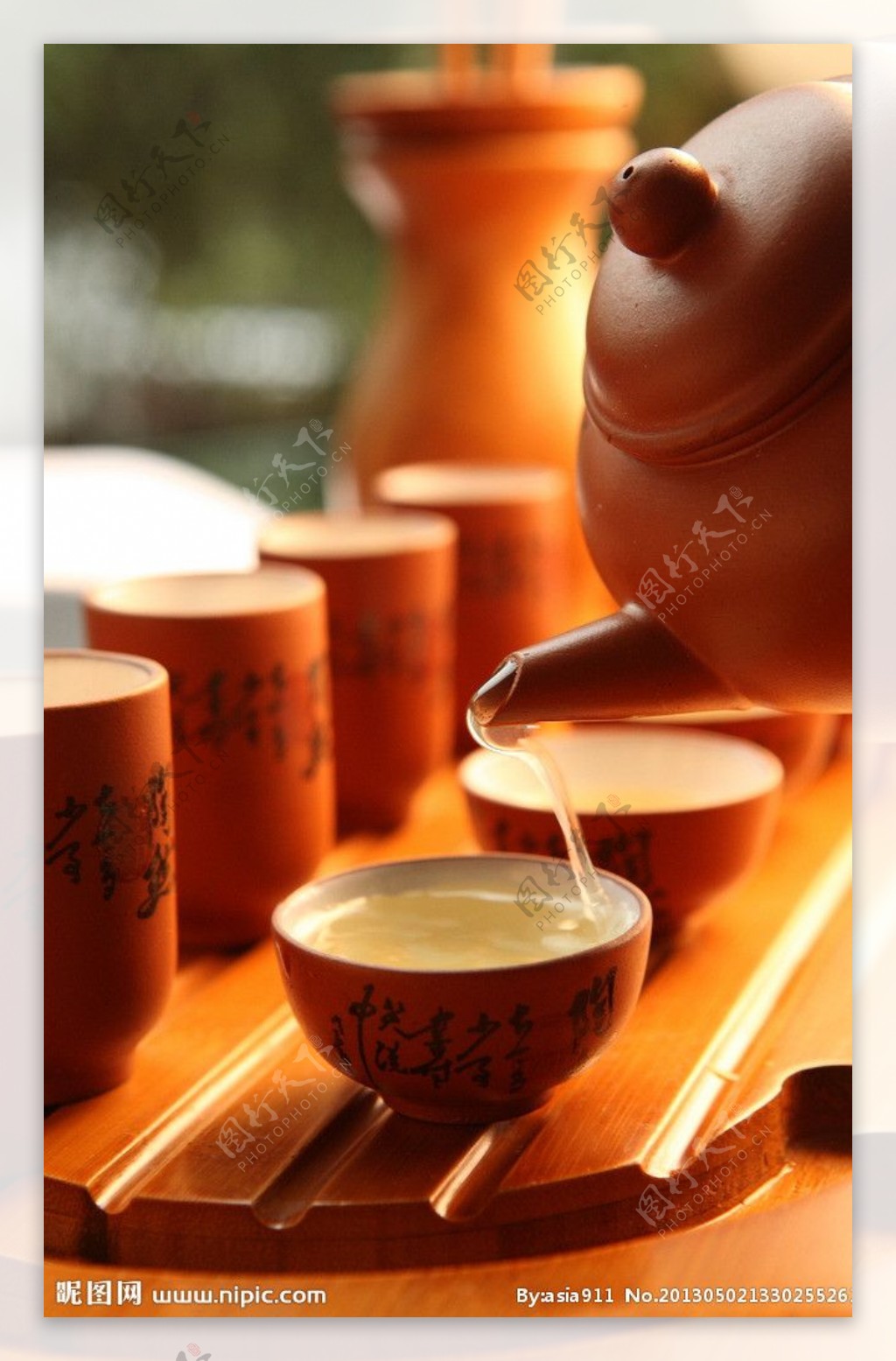 中式茶图片