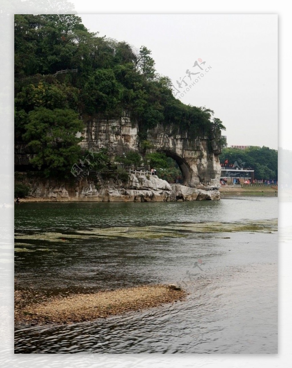 象鼻山图片