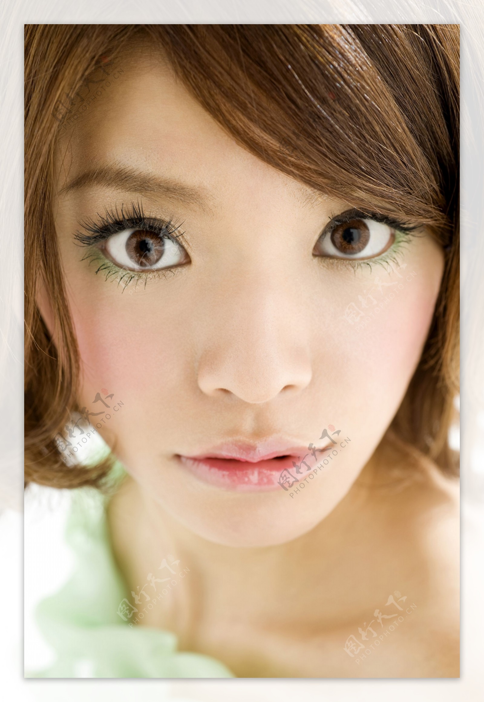 亚洲美女写真日本美容素材图片