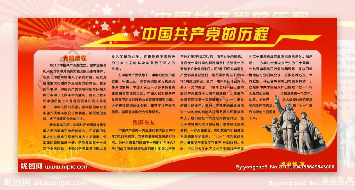 中国共产党的历程图片