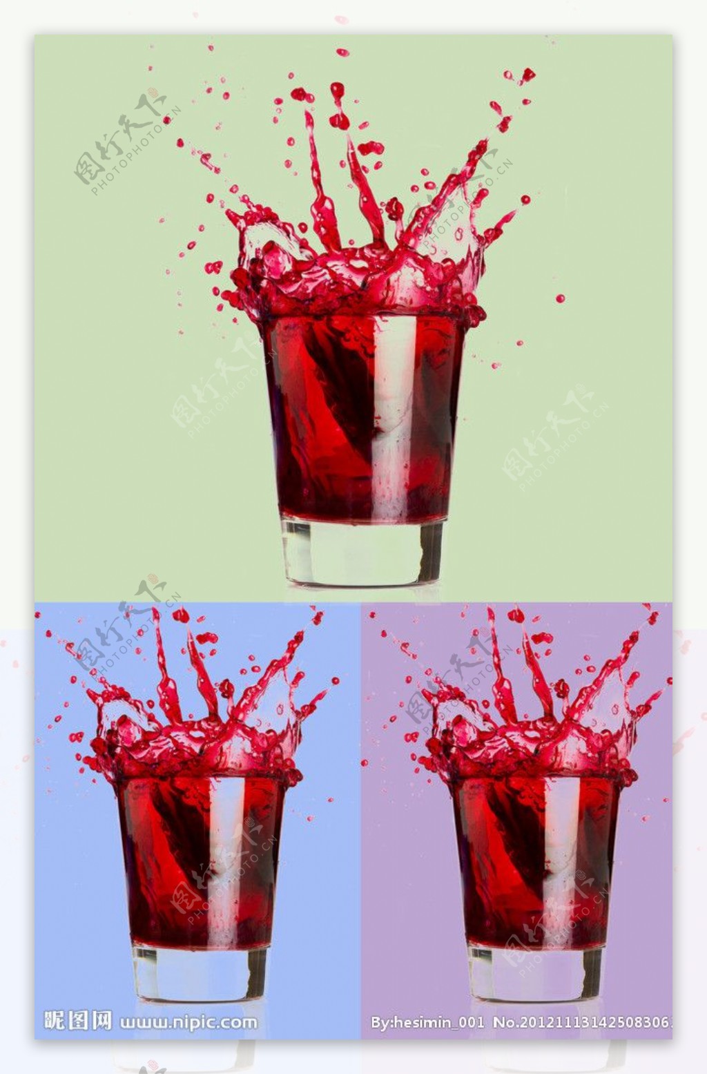 透明图层饮料图片
