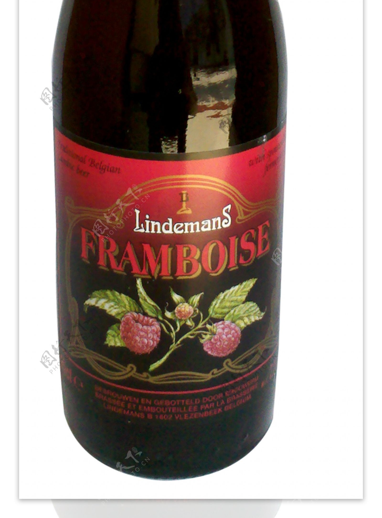 比利时林德曼山莓啤酒图片