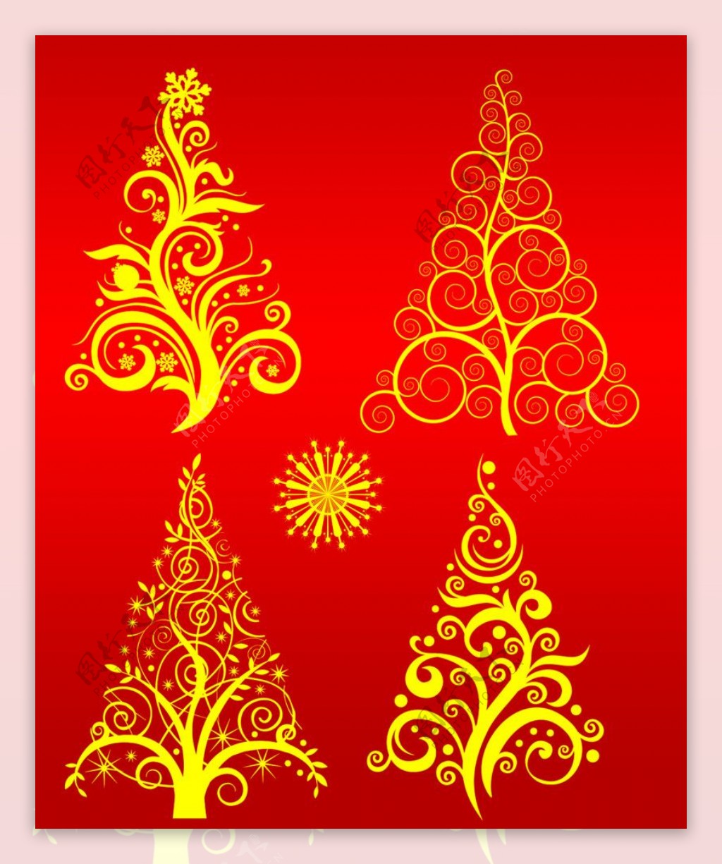 圣诞树设计图__PSD分层素材_PSD分层素材_设计图库_昵图网nipic.com