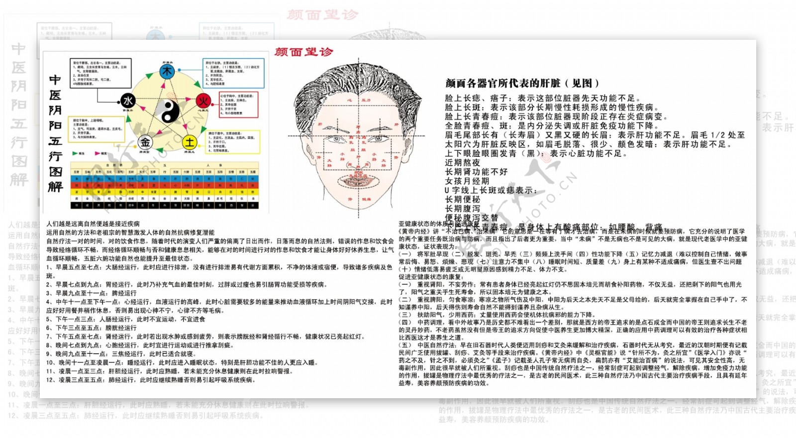 中医与阴阳五行图片