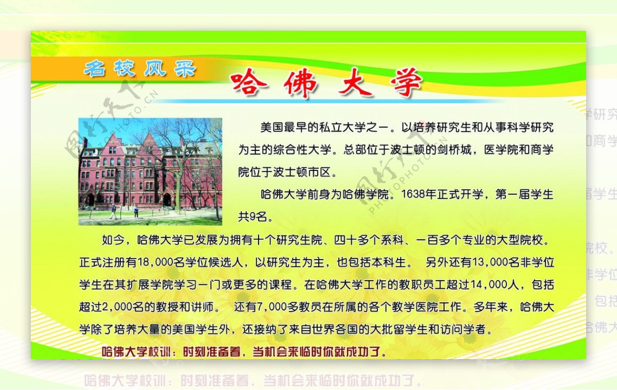 哈佛大学图片