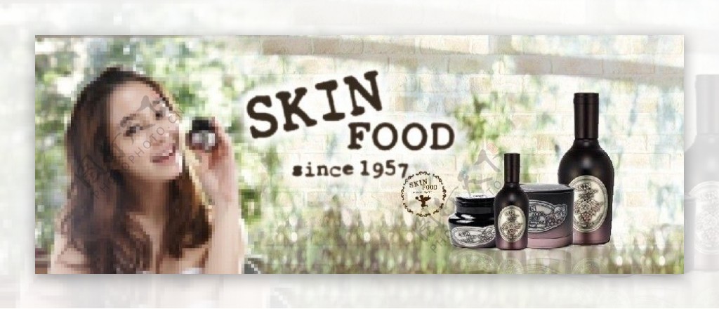 skinfood化妆品广告图片