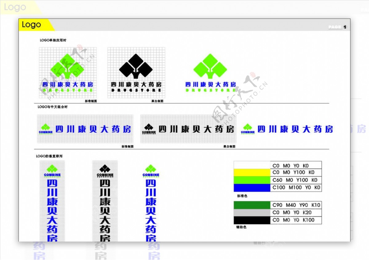 四川康贝大药房LOGO图片