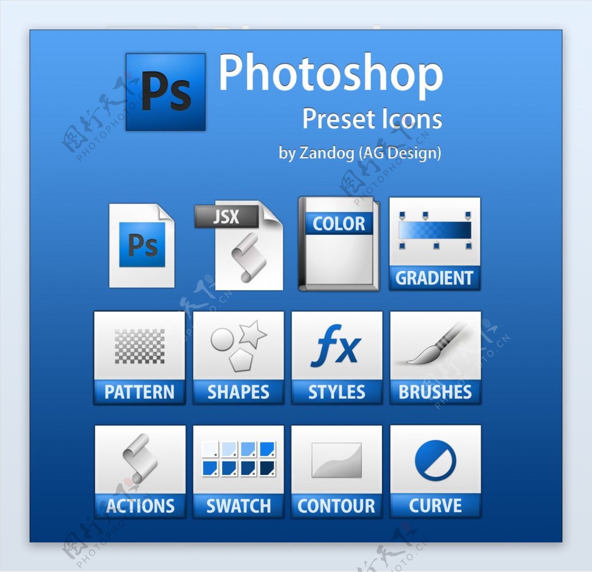 photoshop图标图片素材-编号17355581-图行天下