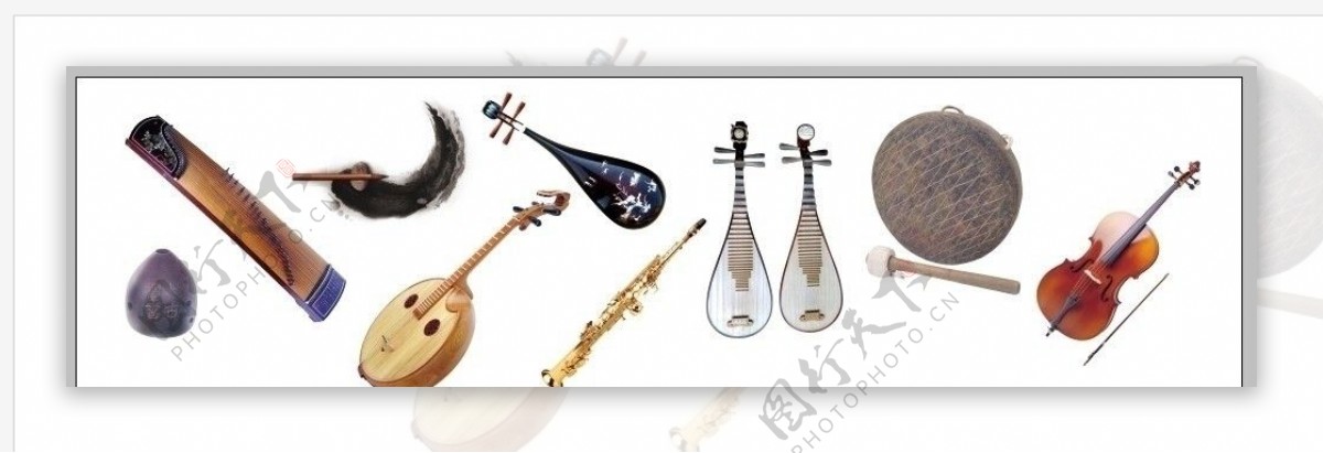 音乐乐器古典图片