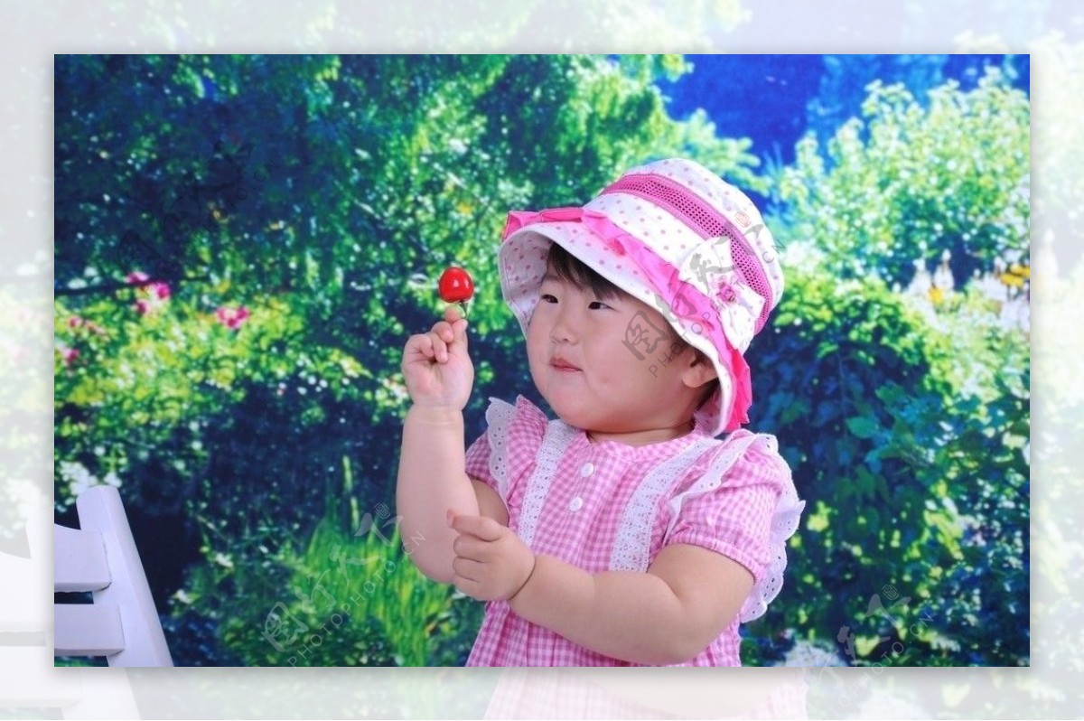 樱桃宝宝图片