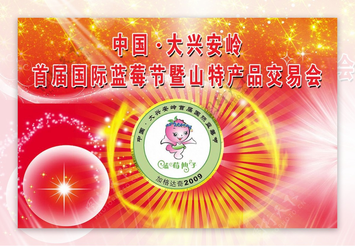 中国国际蓝莓节山产品交易会图片