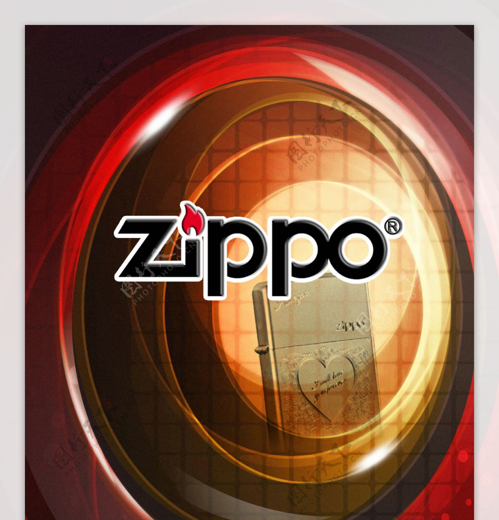 zippo打火机图片