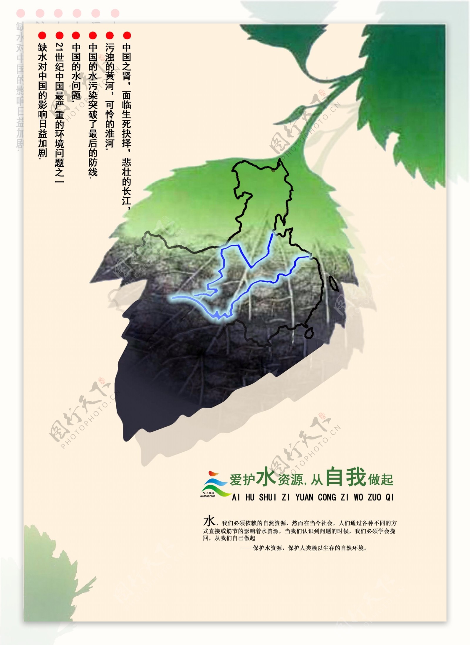 爱护水资源海报图片