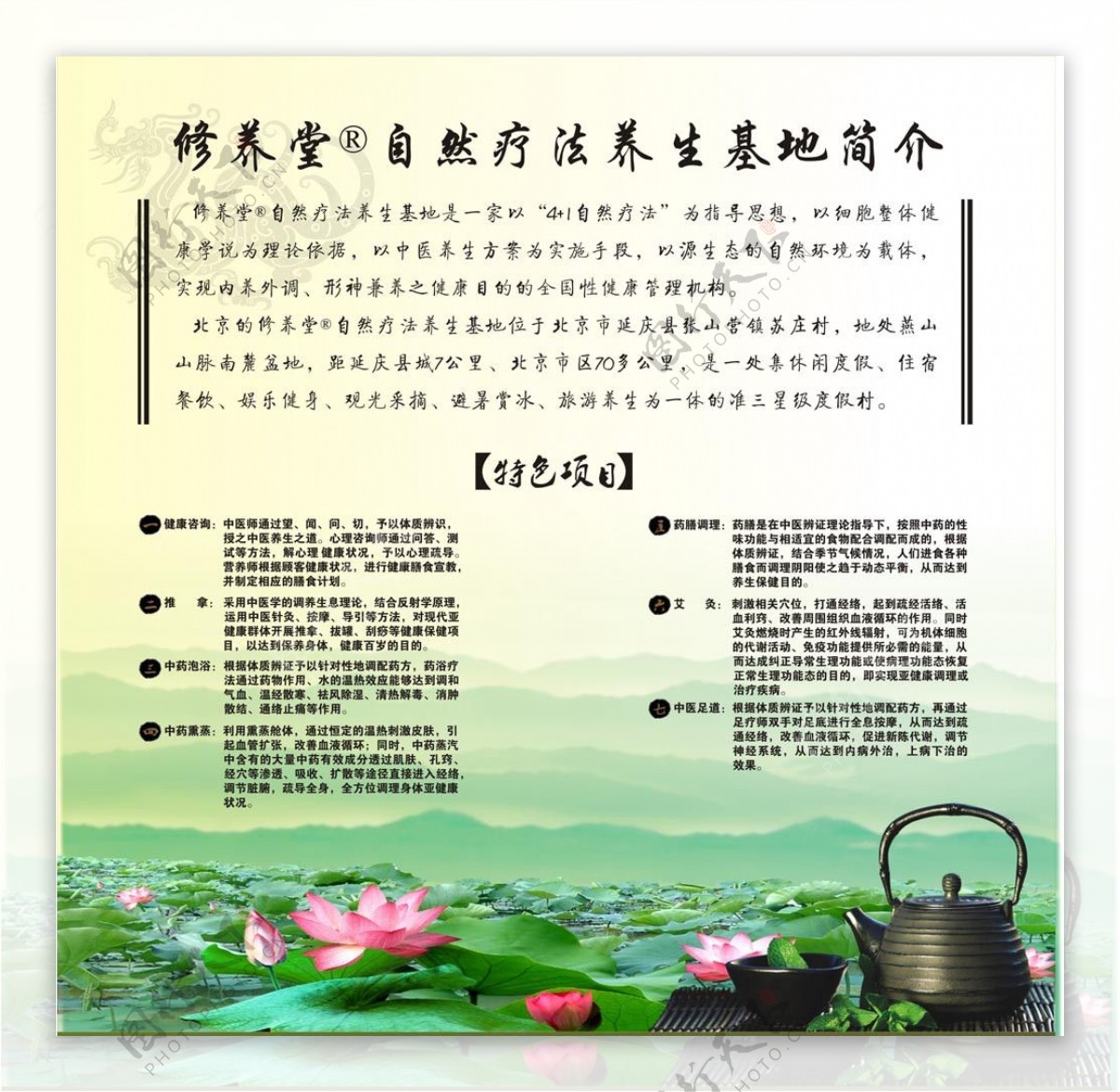 海报公司简介图片