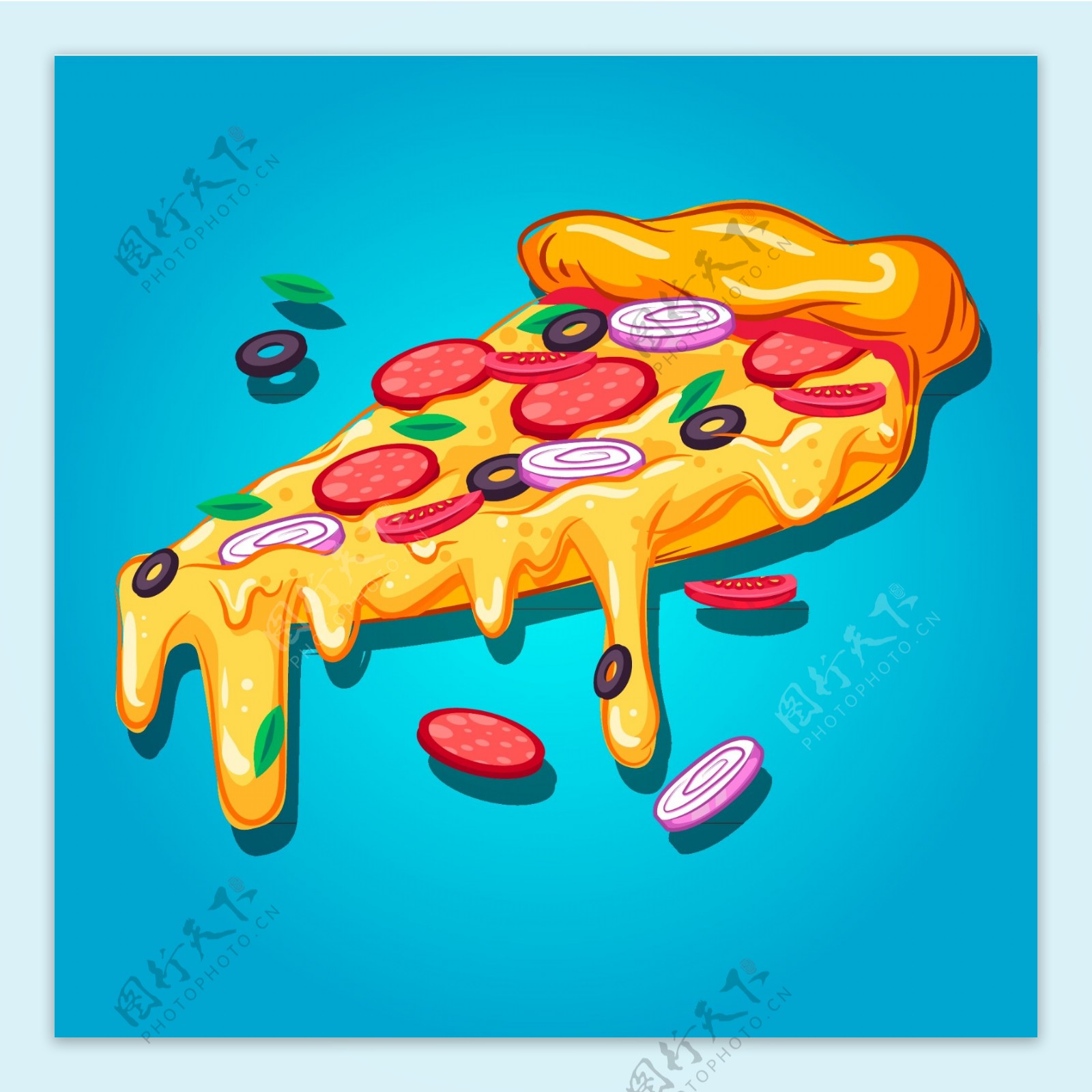 美味披萨插图