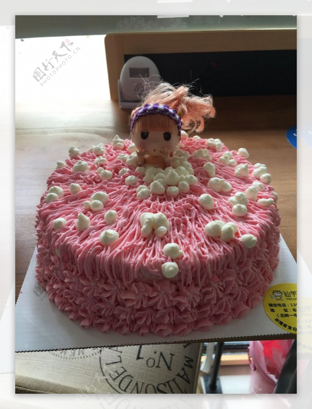 乔伊丝乐厨房: 芭比娃娃生日蛋糕