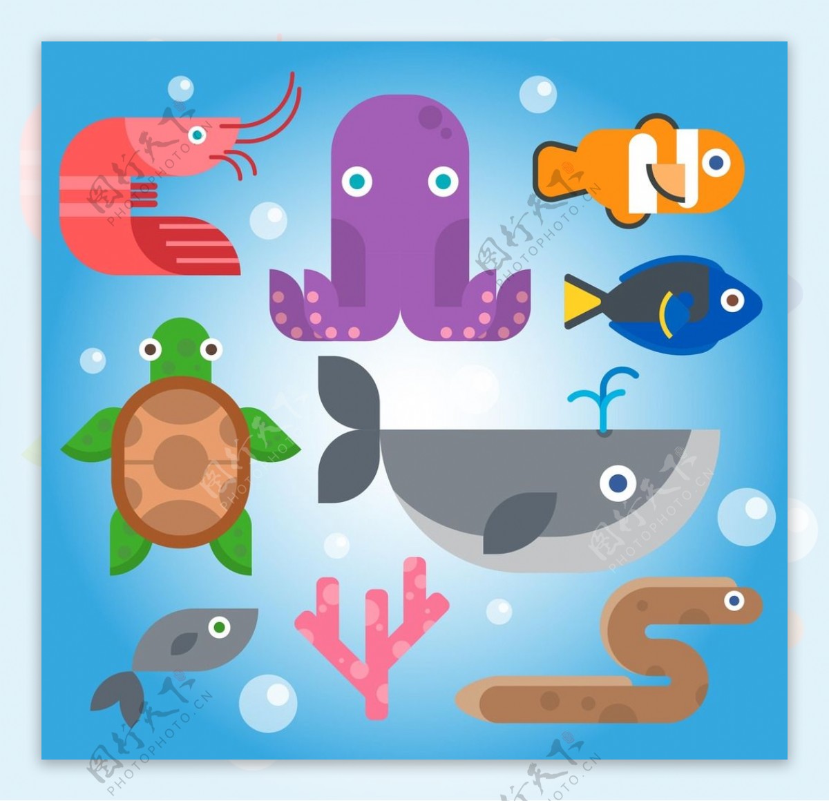 8款海洋动物
