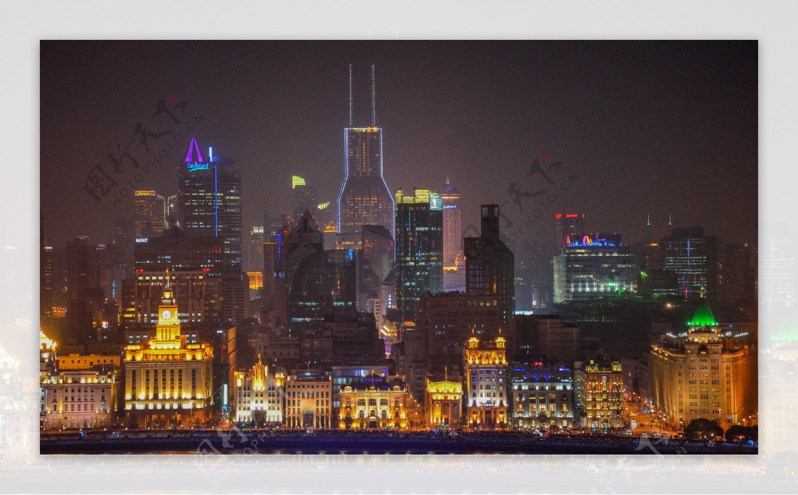 上海浦西夜景