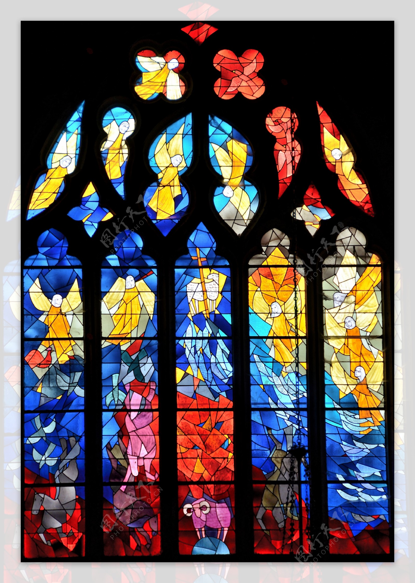 基督教堂玻璃