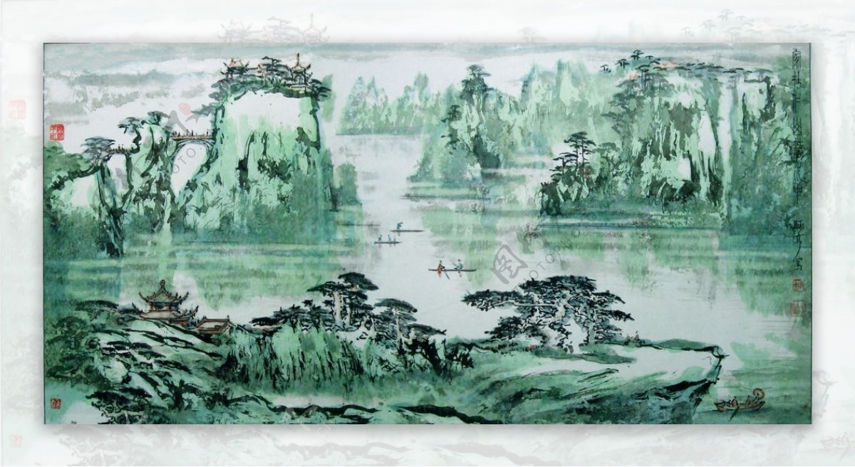 山水画