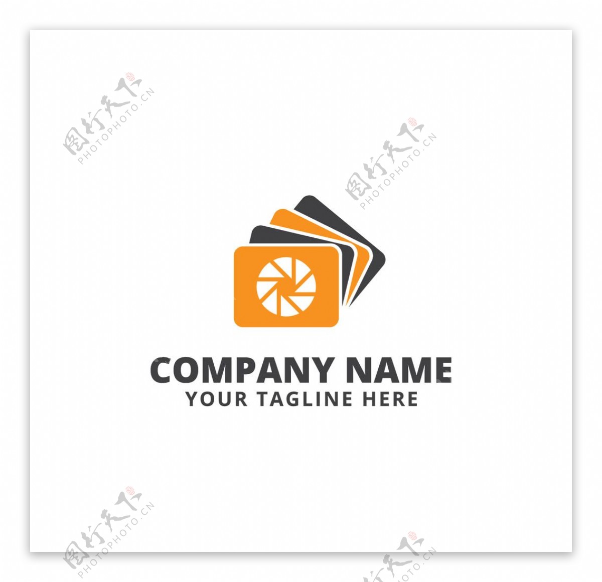 品牌公司卡片标志