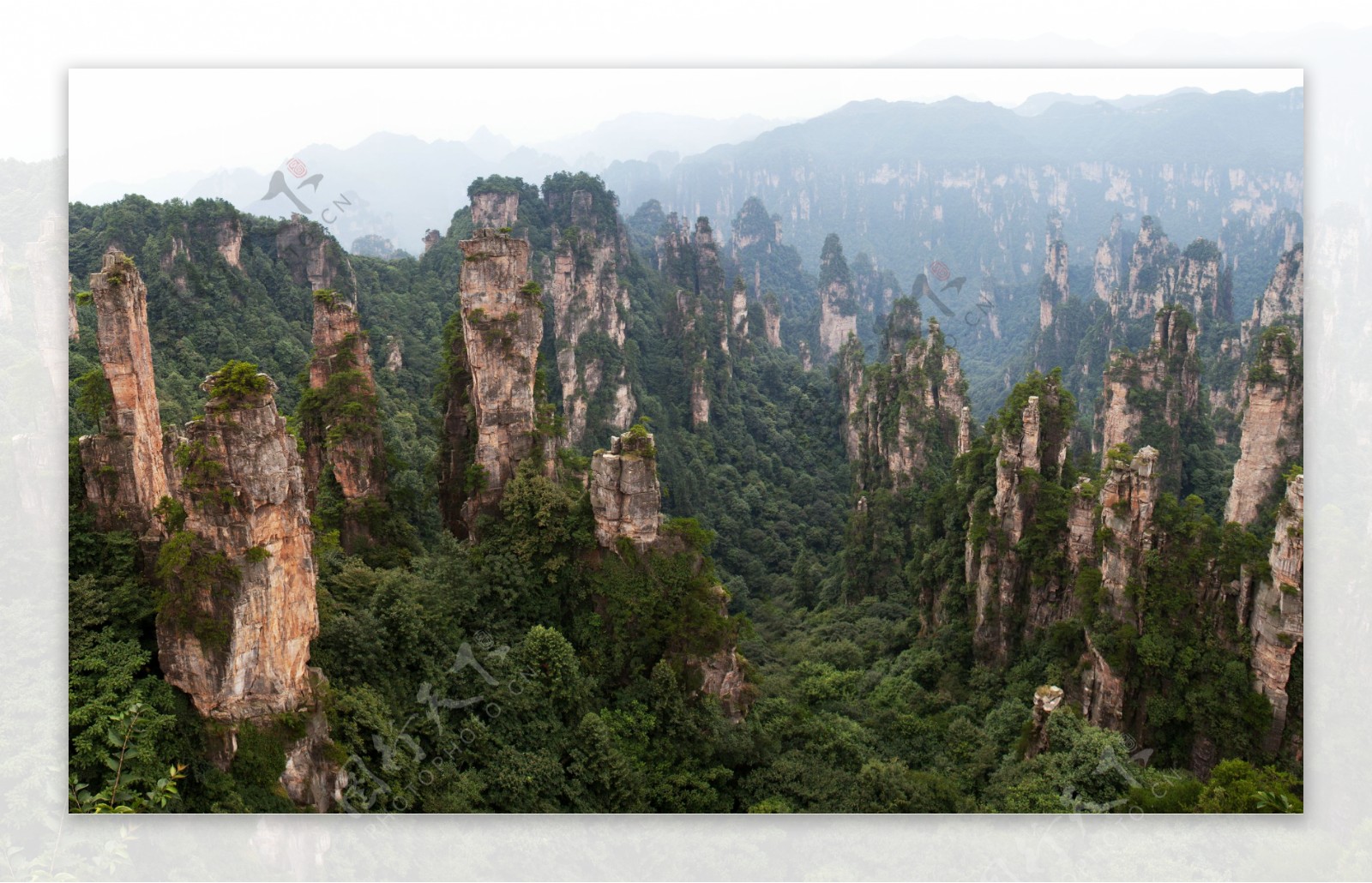 张家界山峰