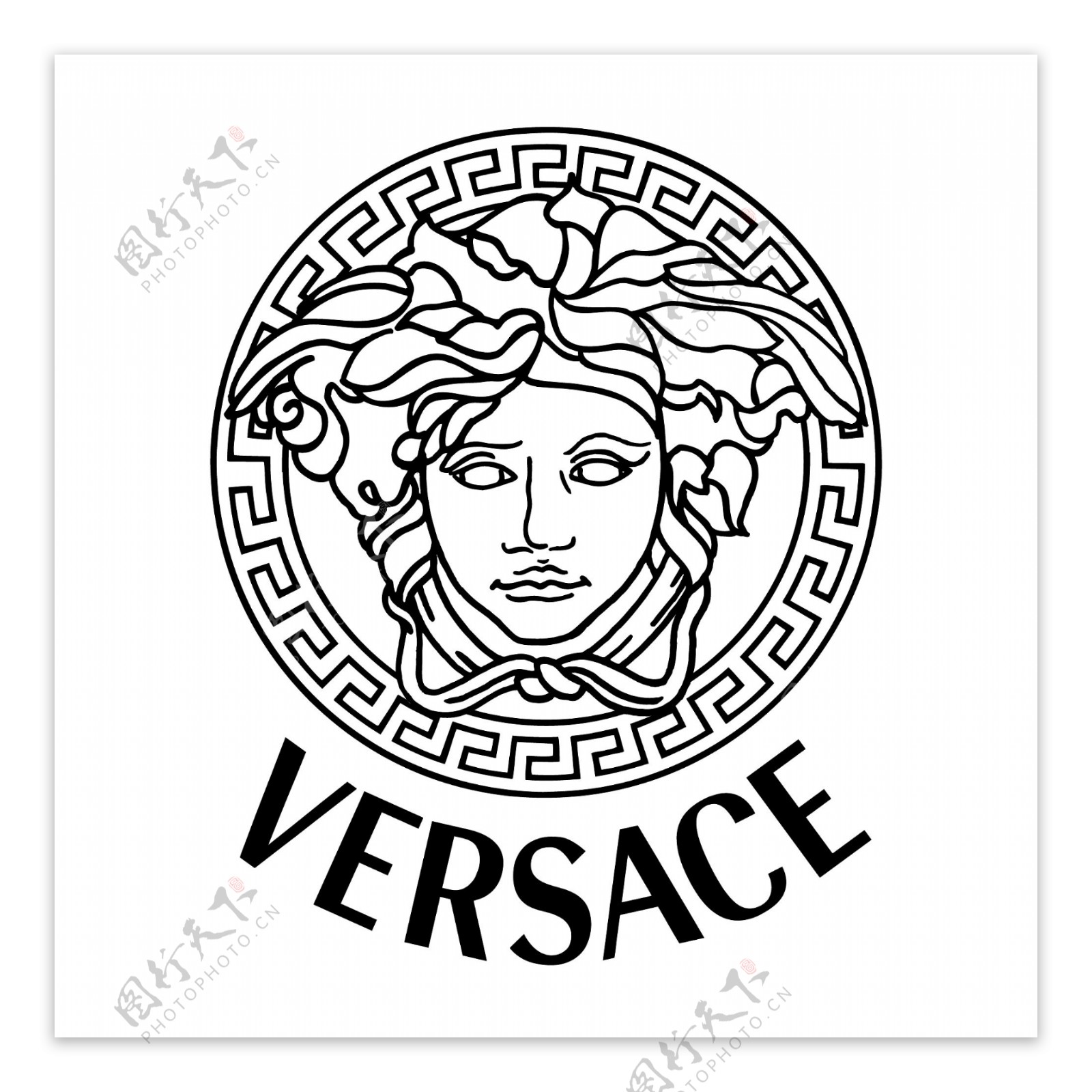 范思哲Versace矢量标志