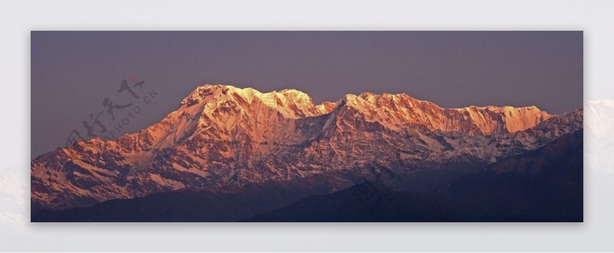喜马拉雅的晨光