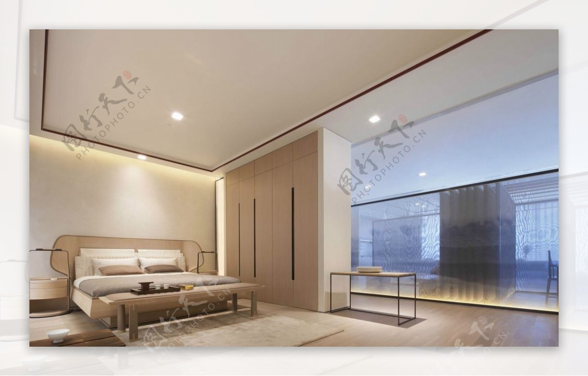 新中式客厅装饰设计实景图