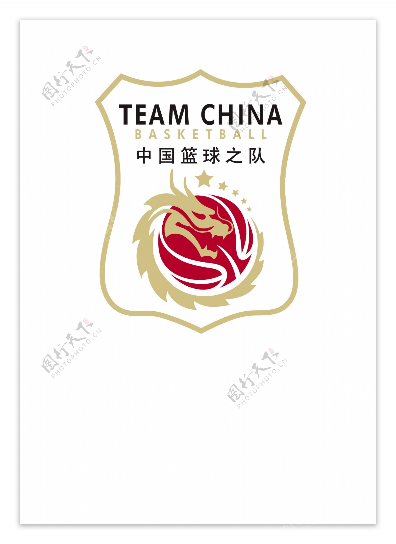 中国篮球之队徽标