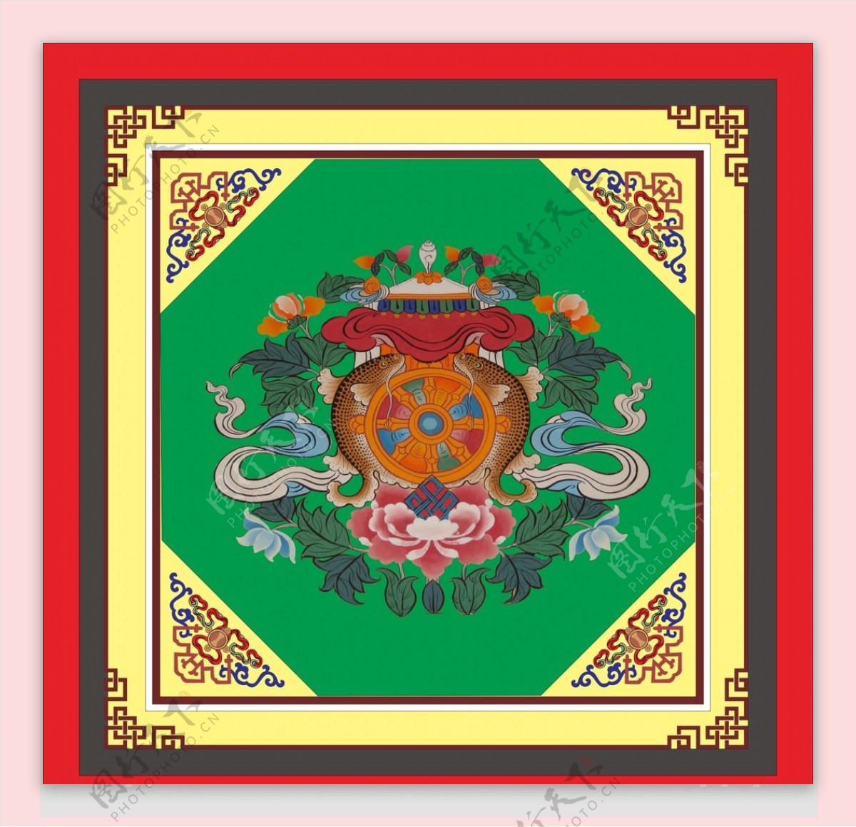 藏族元素窗花