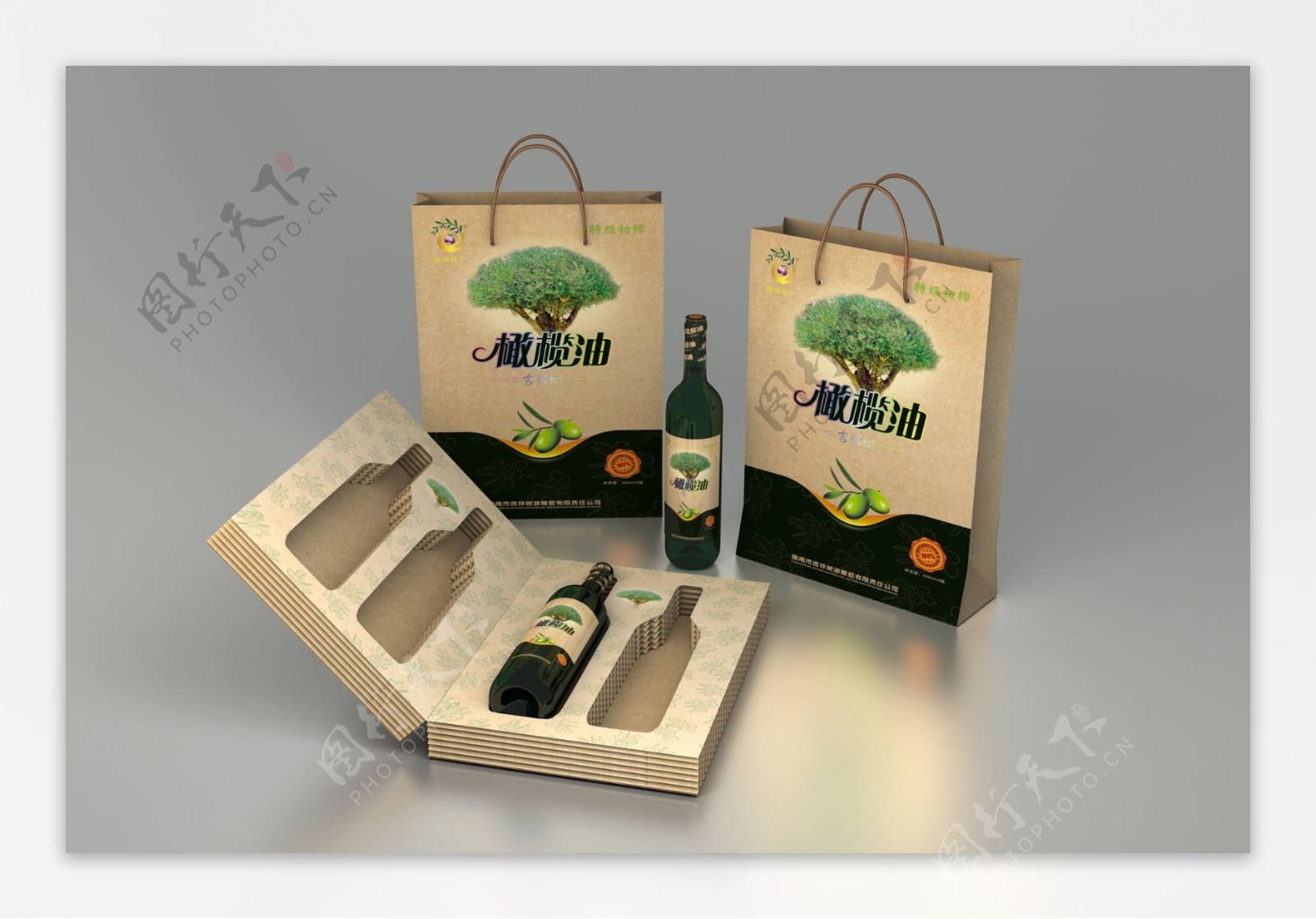 橄榄油包装礼盒