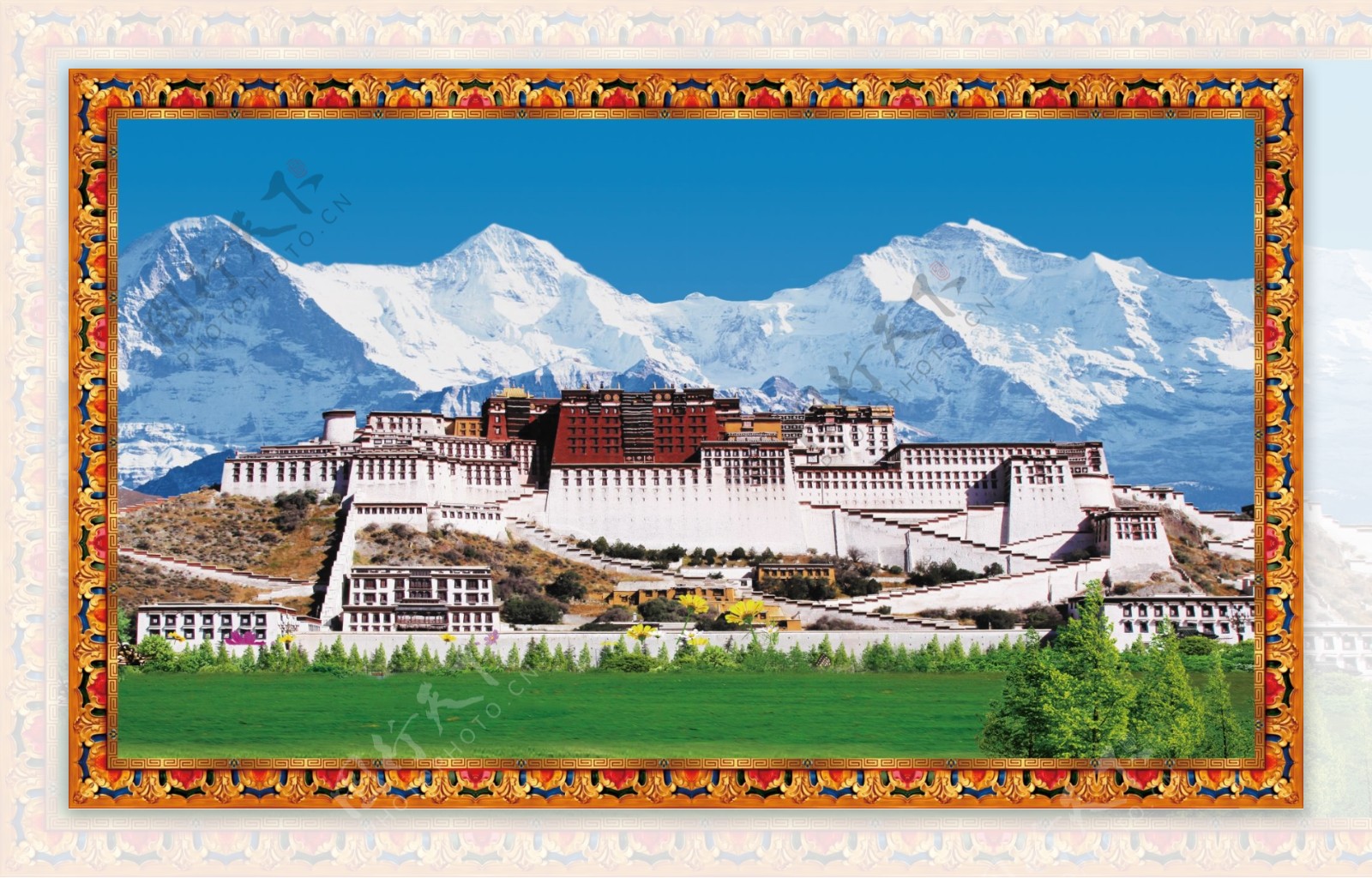 藏式布达拉宫