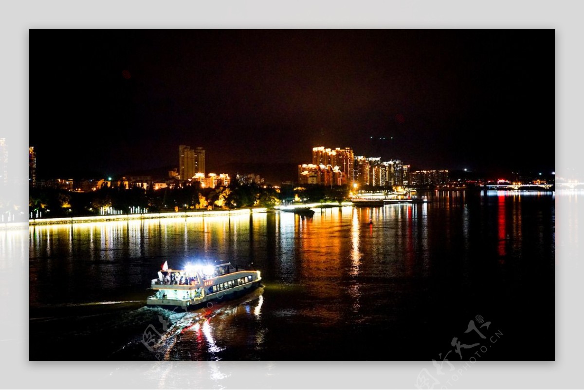 福州闽江夜景