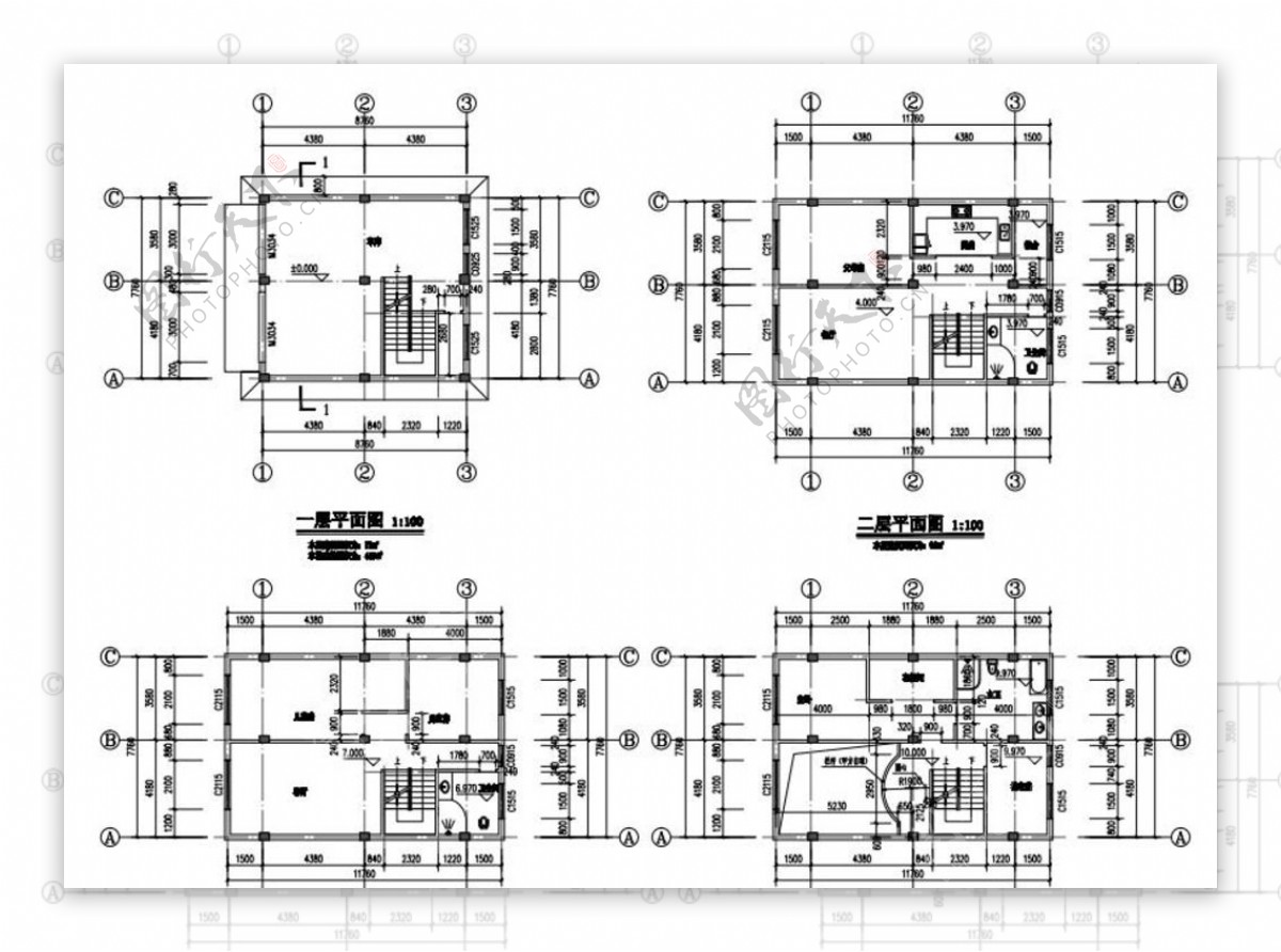 五层农村住宅设计图