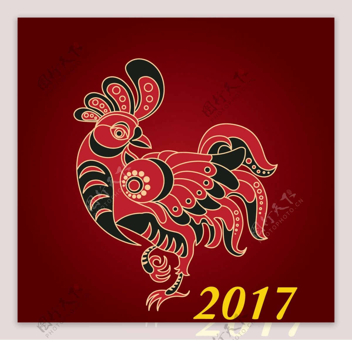 2017鸡年鸡年大吉