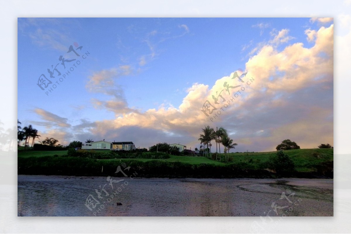 奥克兰海滨风景