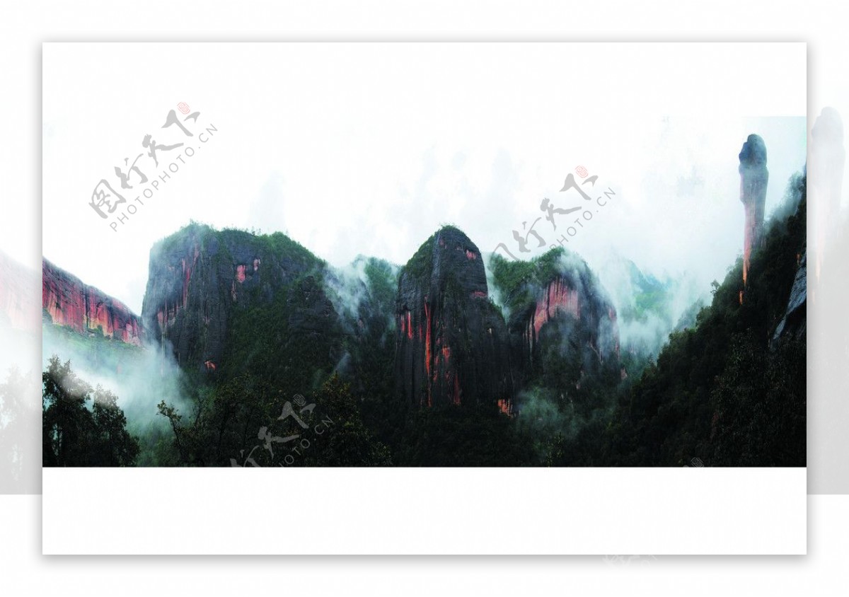 中国丽江老君山风景