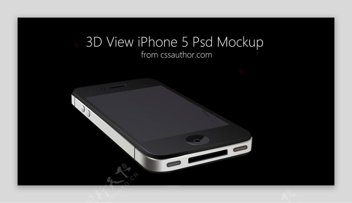 3D效果苹果手机