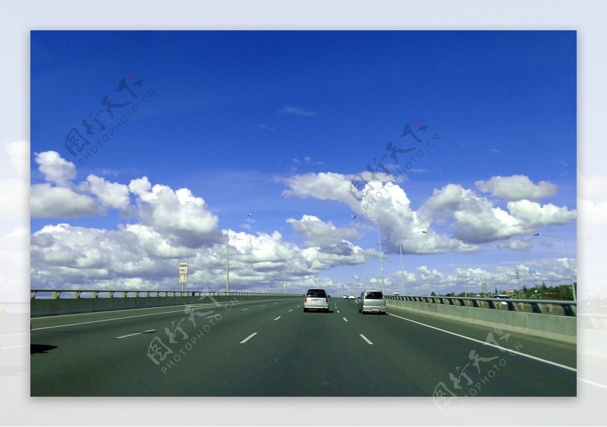 新西兰高速公路风光